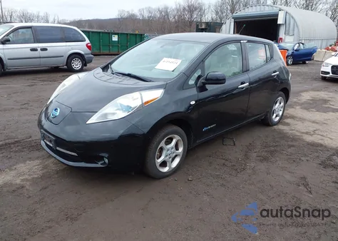 2012 Nissan Leaf Sl from USA, damaged, VIN JN1AZ0CP7CT017712